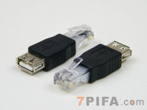 USB AF/8P RG45头
