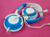 [蓝色]Y-671MV 悦音折叠电脑耳机