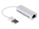 [免驱款] 8152B芯片白色带线USB2.0 免驱便携式网卡