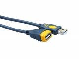 [包头]3米 晶华AM/AF 全铜标准USB2.0灰色系列延长线