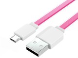 [安卓-果冻线]UC-521 宇时代果冻充电线安卓通用USB彩色面条数据线