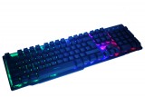 [黑色]DY-M707 德意龙幽灵战士背光游戏键盘