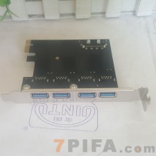 台式机主板USB3.0扩展卡20pin前置接口 PCI-e转2口USB3.0扩展卡