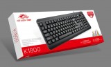 K-1800冰狼有线USB单键盘