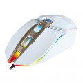 [白色]CW30 凯迪威RGB游戏发光电镀滚轮竞技鼠标