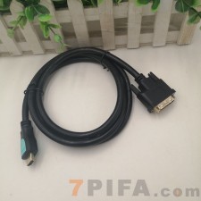1.5米HDMI转DVI高清转接线