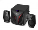 K2 金河田游戏音响低音炮 多媒体电脑音箱 台式木质2.1