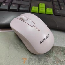 [特价白色]丹鹿C1  2.4G高精度无线鼠标[不配电池]