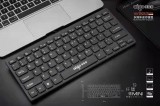 [黑色]适用于爱国者922巧克力键帽笔记本电脑办公家用有线USB小键盘