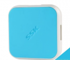SSK 飚王SHU029缤纷高速电脑集线器 USB HUB 一拖四 usb分线器