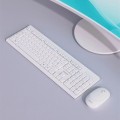 白色 飞利浦SPT6324无线键盘鼠标套装一体机笔记本台机电脑